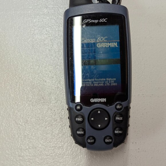 Garmin GPSmap 60C No Box But Never Used Black - Picture 11 of 16